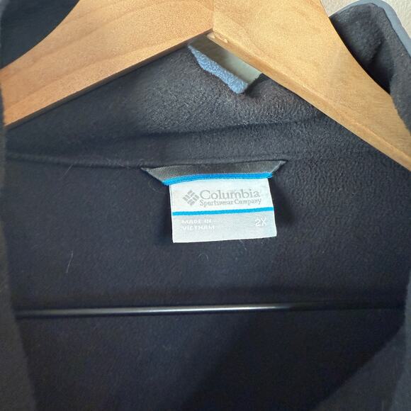 Columbia Men's Fleece Lined Prime Peak Softshell Jacket Gray Size 2X - Picture 5 of 8